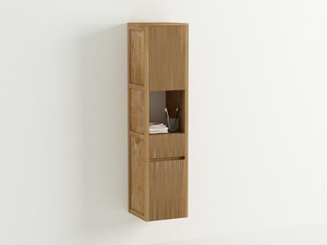 Hochschrank LOMBOK aus Massivholz Natur Teak