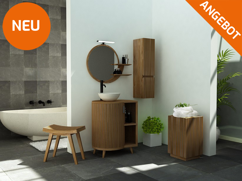 Badmöbel KOMODO aus Teak-Massivholz