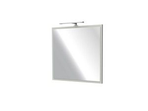 Miroir CAMPIGLIO 80xH70 cm avec cadre taupe mat