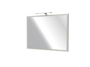 CAMPIGLIO MIRROR 100XH70 cm WITH MATT DOVE GREY FRAME