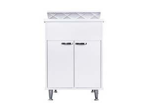 Mobile Lavatoio Rugiada New 60x50 cm in PVC Bianco