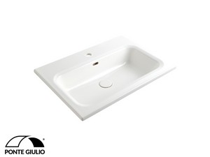 OMNIA Porcelain Washbasin 65 cm White Finish