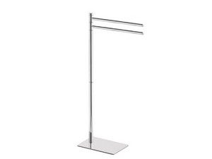 SCARLETT BATHROOM STAND WITH TOWEL HOLDER CHROME