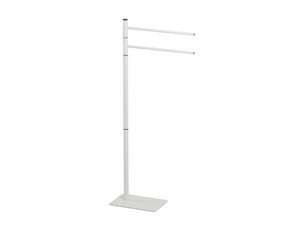 SCARLETT BATHROOM STAND WITH TOWEL HOLDER WHITE