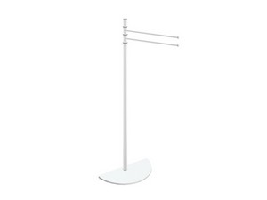 AMELIE BATHROOM STAND WITH TOWEL HOLDER WHITE