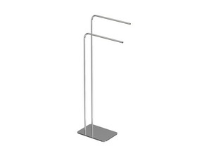 DAFNE BATHROOM STAND WITH TOWEL HOLDER CHROME