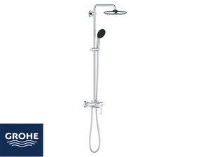 Colonna Doccia Grohe® Vitalio Start 250 con Doccetta 110 e Miscelatore Monocomando Cromo