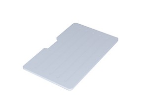 Asse Strofinatoio per Lavabo Lavatoio BONK 46,5x29 cm Bianco Opaco