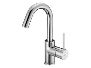 Bora Single Lever Basin Mixer with Side Lever Chrome