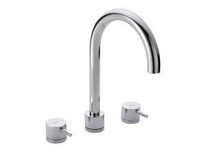 3 Hole Basin Mixer Bora Chrome
