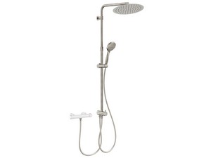 Duschsystem 2-Funktionen Bora aus gebürstetem Nickel