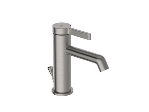 Eolo Single Lever Basin Mixer Brushed Nickel