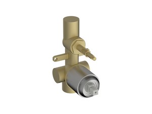 Einbaukörper für Dusche 2 Wege Soulinox aus gebüstetem Edelstahl