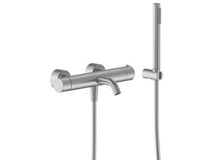 Miscelatore Esterno Vasca con Dotazione Soulinox in Acciaio Inox Spazzolato