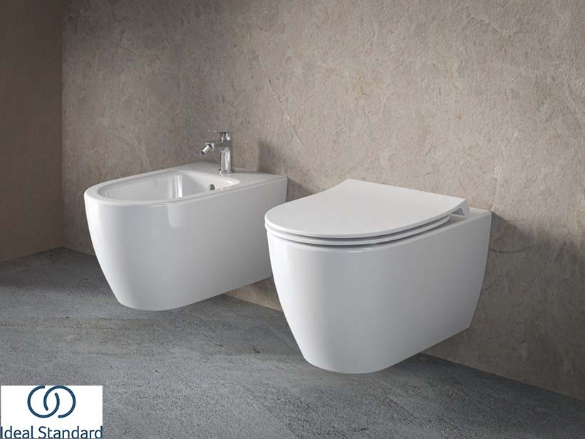 Sanitaires suspendus i.Life O blanc brillant