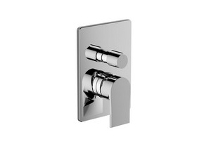 Mitigeur de douche encastré Miami avec inverseur chrome