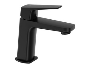 Mtitigeur de lavabo Blur sans bonde en PVD noir mat