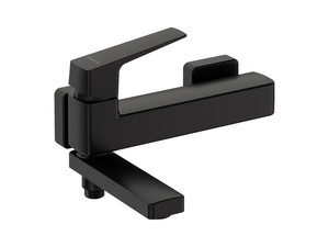 Mitigeur externe de baignoire Blur avec bec orientable PVD noir mat