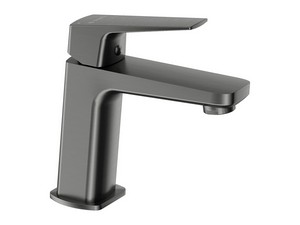 Mitigeur de lavabo Blur sans bonde en PVD titane