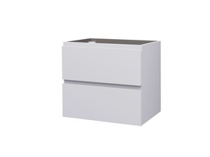 Meuble sous-vasque Marea L60xP38 cm avec 2 tiroirs gris mat