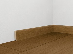 Sockelleiste aus Eicheholz Caramel 12x40x2400 mm