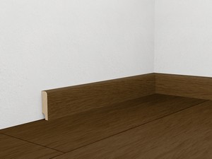 Sockelleiste aus Holz Brown Sugar 12x40x2400 mm