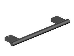 Porte-serviette 30 cm Spring Inox 304 noir mat