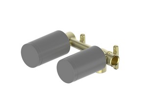 Corps encastré pour lavabo mural Spring en laiton