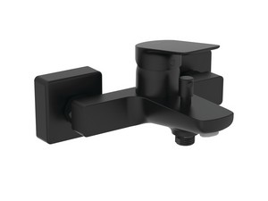 Erwmontage-Wannen-/Brausebatterie Ceralife C Seidenschwarz