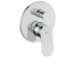 Mitigeur pour baignoire/douche encastré 2 voies Ceralife O chrome
