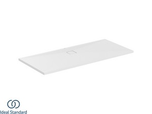 Receveur de douche Ideal Standard® ULTRA FLAT EVO 180x80 H3,5 cm en résine blanc soie mat