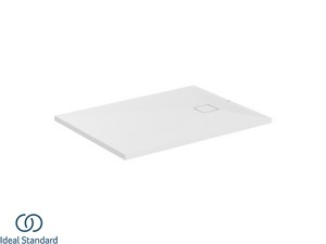 Receveur de douche Ideal Standard® ULTRA FLAT EVO 120x90 H3,5 cm en résine blanc soie mat