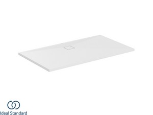 Receveur de douche Ideal Standard® ULTRA FLAT EVO 160x90 H3,5 cm en résine blanc soie mat