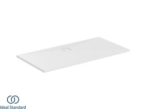 Receveur de douche Ideal Standard® ULTRA FLAT EVO 180x90 H3,5 cm en résine blanc soie mat