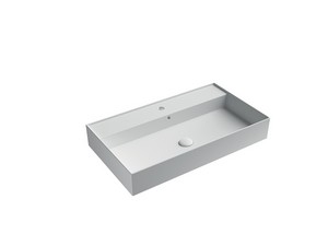 Lavabo Unitop Twenty 81x46 cm blanc mat