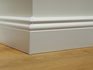 Ducale White Skirting Board Corner Protector (10 Pieces per Box)