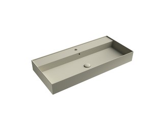 Lavabo Unitop Twenty 101x46 cm sable mat