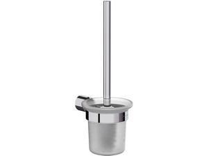 Blur Toilet Brush Holder in Chrome-Plated Stainless Steel