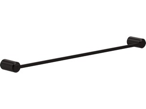 Blur 60 cm towel rail in Matt Black plated stainless steel