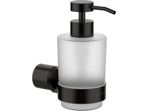 Matt Black Stainless Steel Blur Dispenser