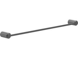 Blur 60 cm towel rail in Titan plated stainless steel