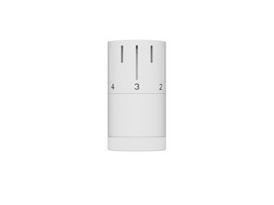 Flame TS04 Matte White Thermostatic Head