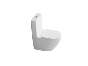 Vortex Cardano Glossy White Monobloc Toilet
