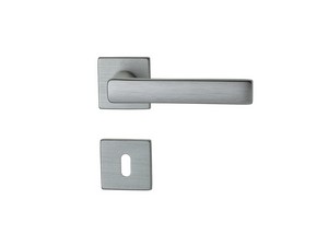 Axis Handle for Hinged Door Silver