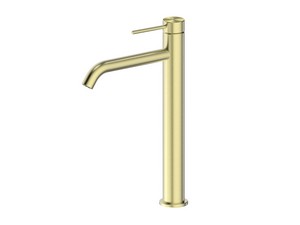 Waschtischarmatur ohne Ablauf Spring Edelstahl 304 gebürstetes Gold