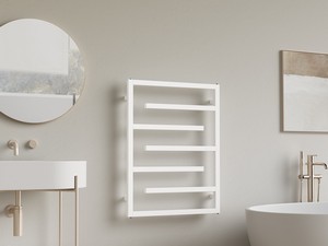 Tetris Towel Heater 80x60 White Matt