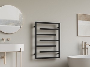 Tetris Towel Heater 80x60 Black Matt