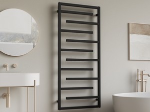 Tetris Towel Heater 138x60 Black Matt