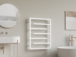 Radiateur sèche-serviettes Tetris EL 80x60 blanc mat