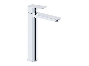 Charlotte High Basin Tap with Drain Chrome
